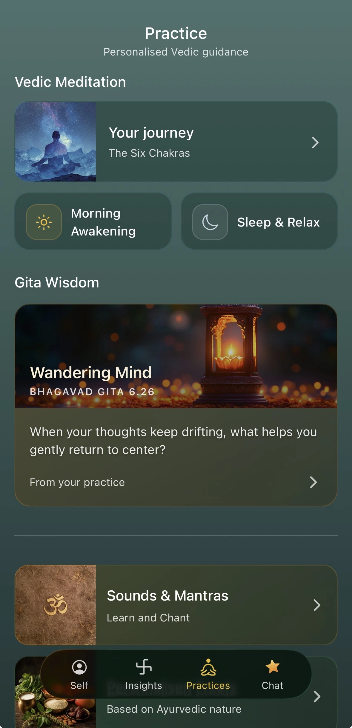 Nova Practices, daily lifestyle guidance